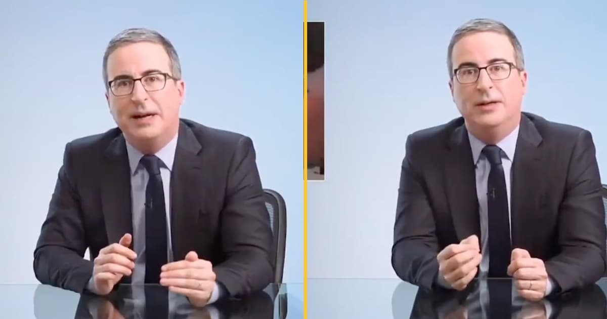 John Oliver condemns Israel and urges US to change its stance on conflict