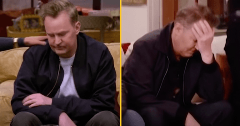 Matthew Perry breaks down in tears while filming upcoming Friends reunion Matthew Perry breaks down in tears while filming upcoming Friends reunion