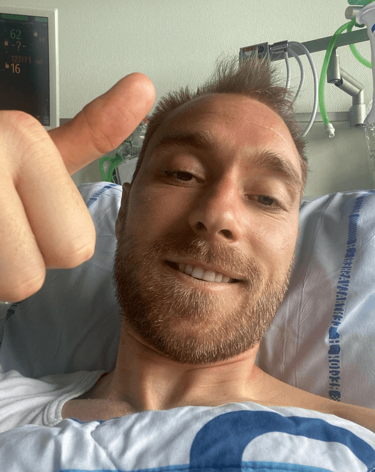 Doctors says Christian Eriksen’s first words after cardiac arrest were ‘I’m only 29’ Doctors says Christian Eriksen’s first words after cardiac arrest were ‘I’m only 29’