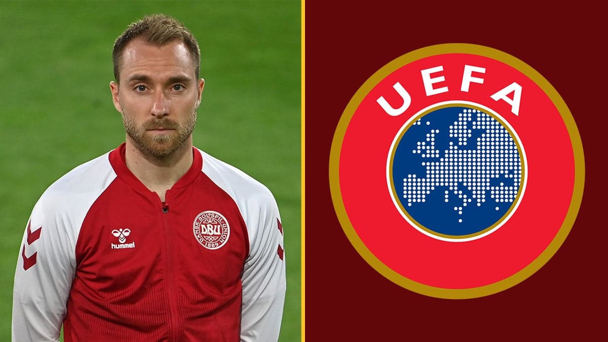 UEFA confirm Christian Eriksen has been stabilised after collapsing on the pitch