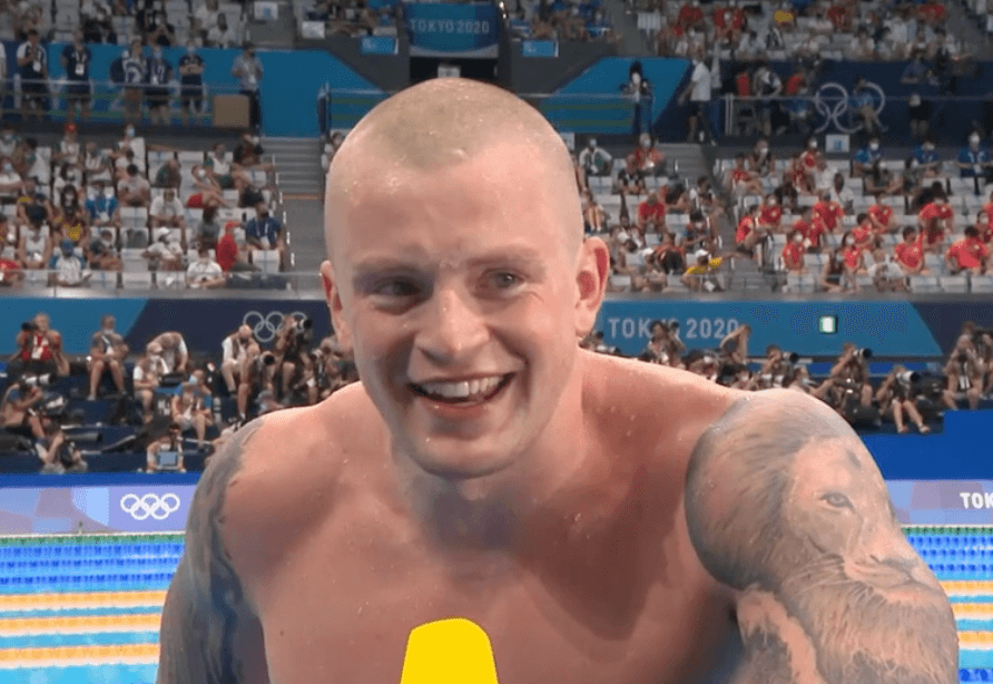 Adam Peaty drops F-bomb twice live on BBC interview after gold medal win