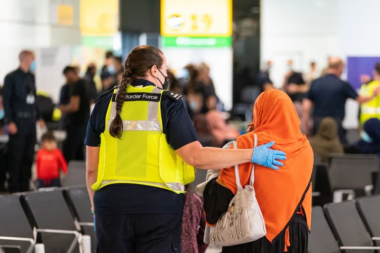Afghan refugees being left without cash or essentials after arriving in UK Afghan refugees being left without cash or essentials after arriving in UK