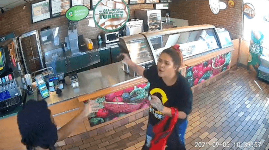 Subway worker claims she was suspended after fighting back against armed robber