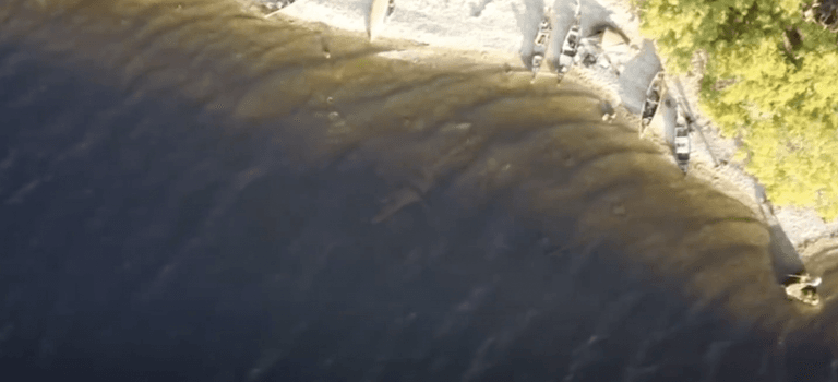 ‘Loch Ness Monster’ caught on drone footage by wild camper ‘Loch Ness Monster’ caught on drone footage by wild camper