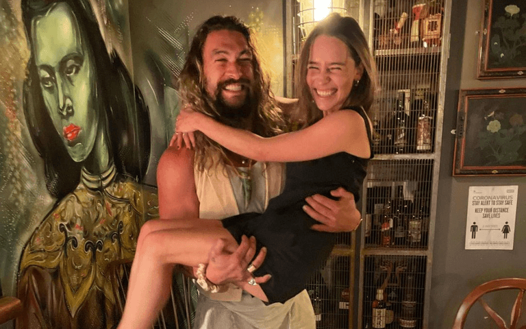 Emilia Clarke said Jason Momoa got her as drunk ‘as humanly possible’ during reunion Emilia Clarke said Jason Momoa got her as drunk ‘as humanly possible’ during reunion