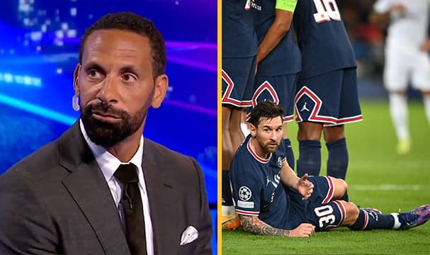 Rio Ferdinand says making Lionel Messi lie down behind the wall was ‘disrespectful’