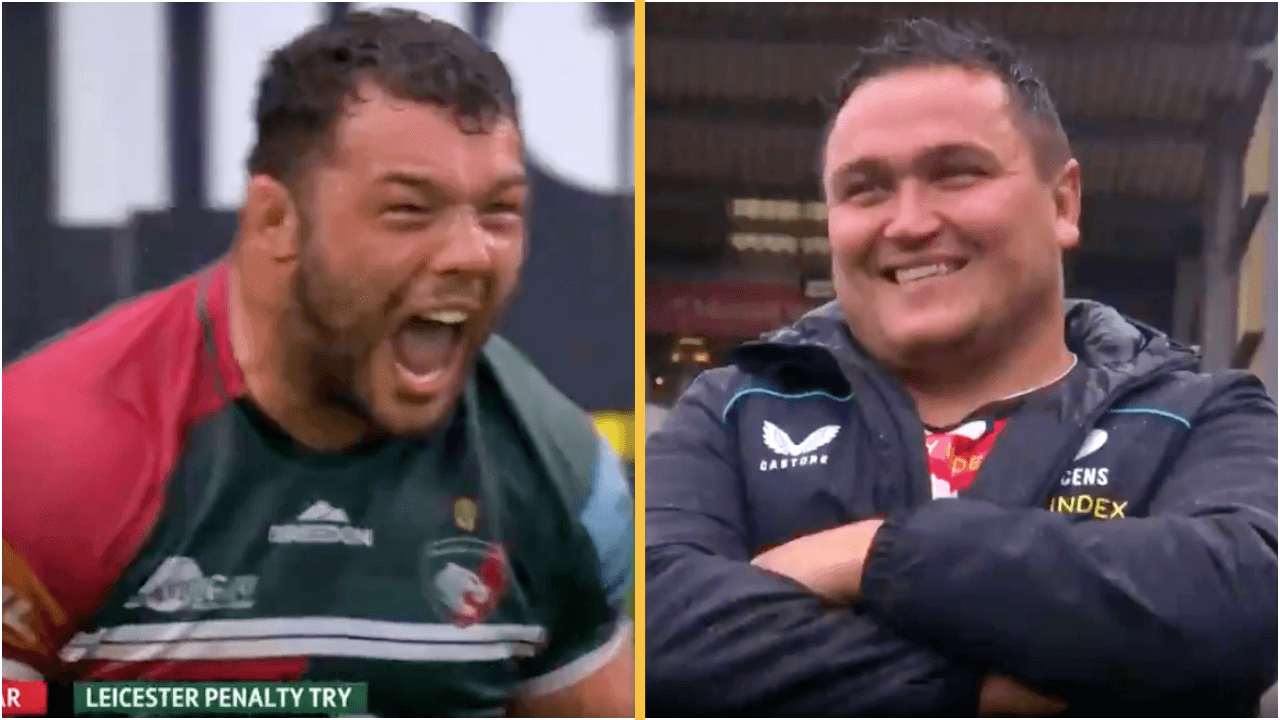 Ellis Genge in raptures as Leicester stun Saracens with late penalty try