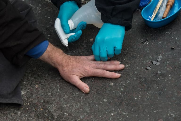 Insulate Britain protesters using superglue that’s toxic to environment to glue themselves to road Insulate Britain protesters using superglue that’s toxic to environment to glue themselves to road