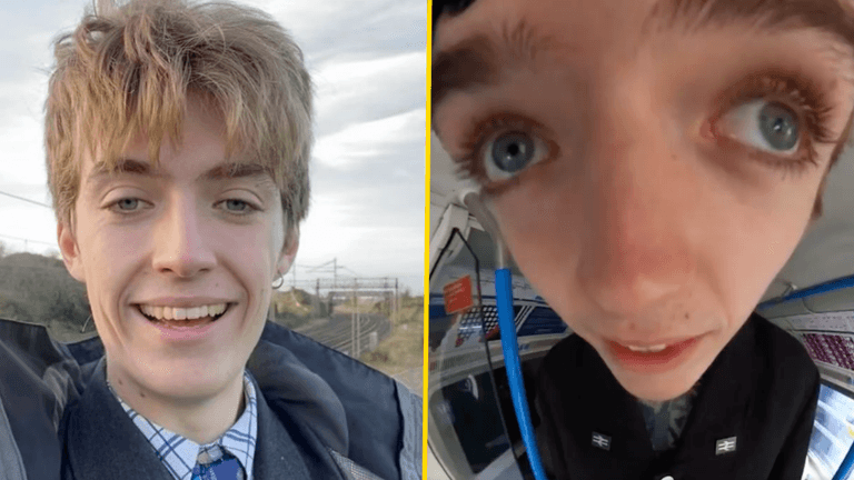 Train enthusiast Francis Bourgeois has quit his job to become full time trainspotter Train enthusiast Francis Bourgeois has quit his job to become full time trainspotter