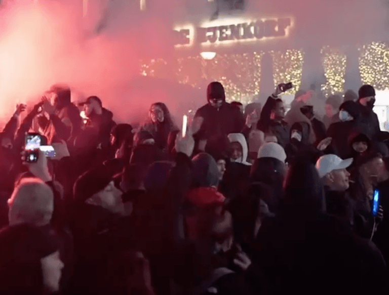 Multiple injuries after police fire at anti-lockdown protesters in Rotterdam Multiple injuries after police fire at anti-lockdown protesters in Rotterdam