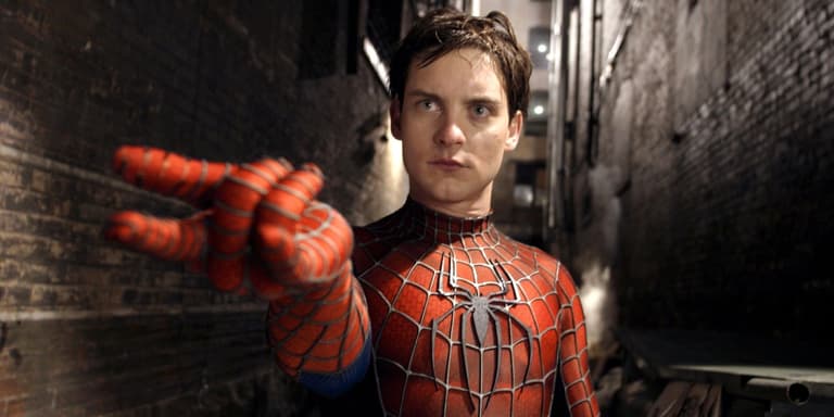 Tobey Maguire Spider-Man spotted in No Way Home merchandise Tobey Maguire Spider-Man spotted in No Way Home merchandise