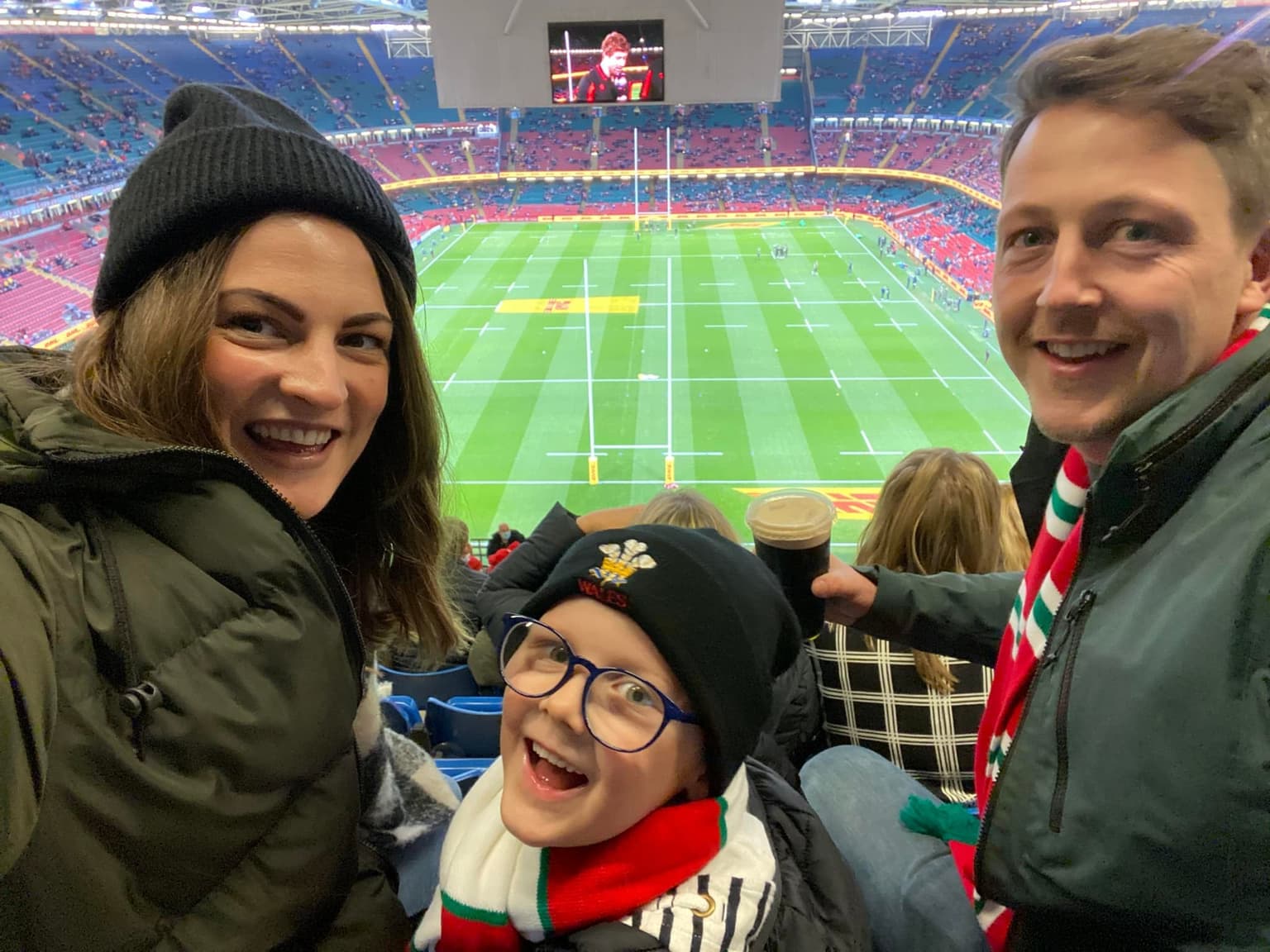 Boy ‘excited’ about watching first rugby match ‘left in tears’ after he was vomited on by drunk fan