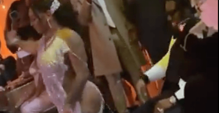 Twerking bride giving groom lap dance in thong has broken the internet Twerking bride giving groom lap dance in thong has broken the internet
