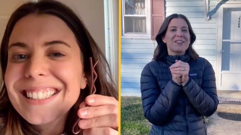 Woman finally manages to trade hairpin for a house after a year and a half Woman finally manages to trade hairpin for a house after a year and a half