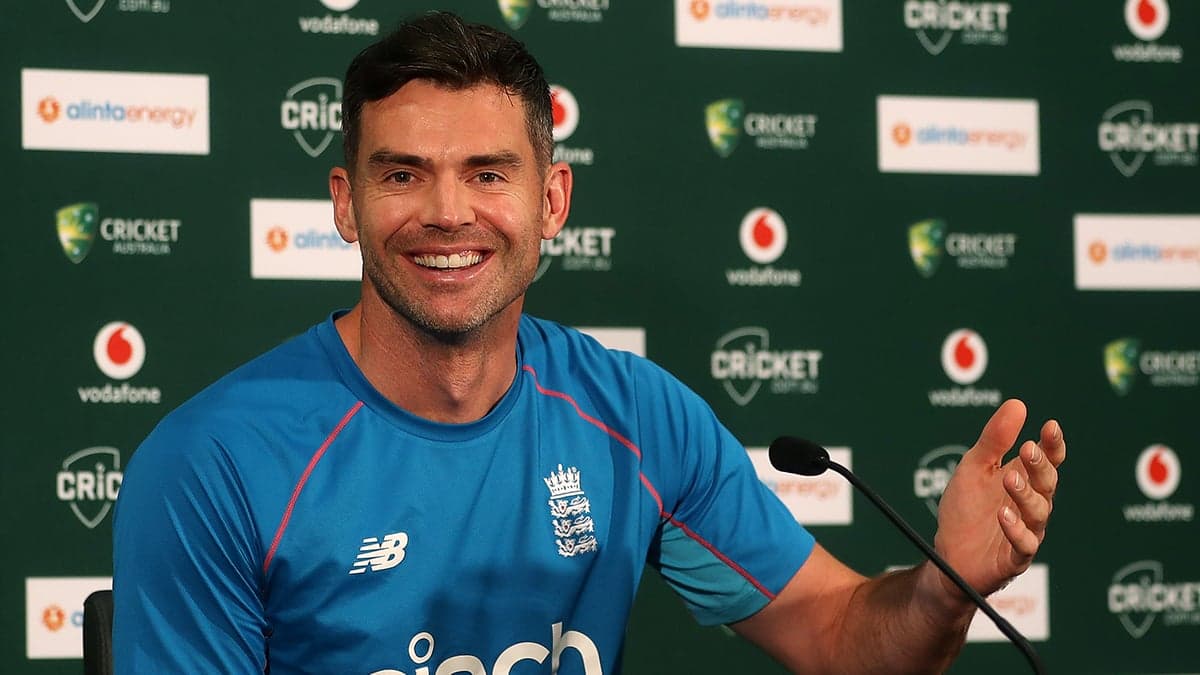 Jimmy Anderson hilariously lets slip to journalists he’s part of the England team before it’s announced