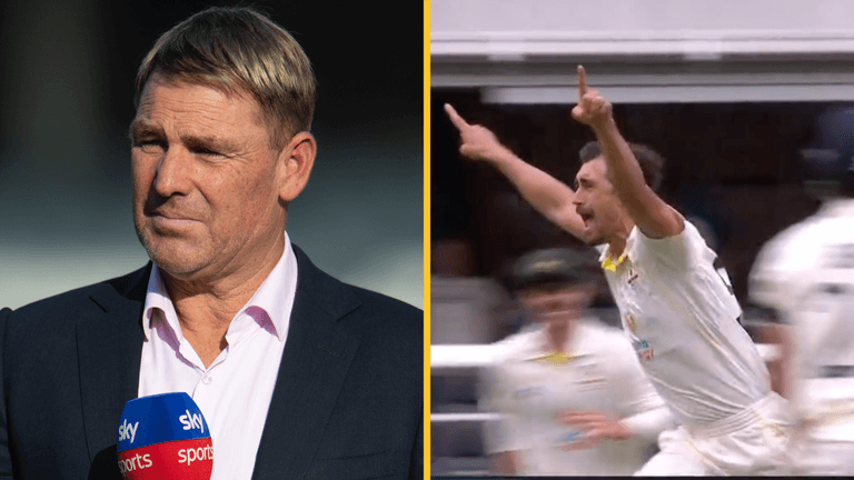 Shane Warne was made to look a fool just one ball into Ashes series Shane Warne was made to look a fool just one ball into Ashes series