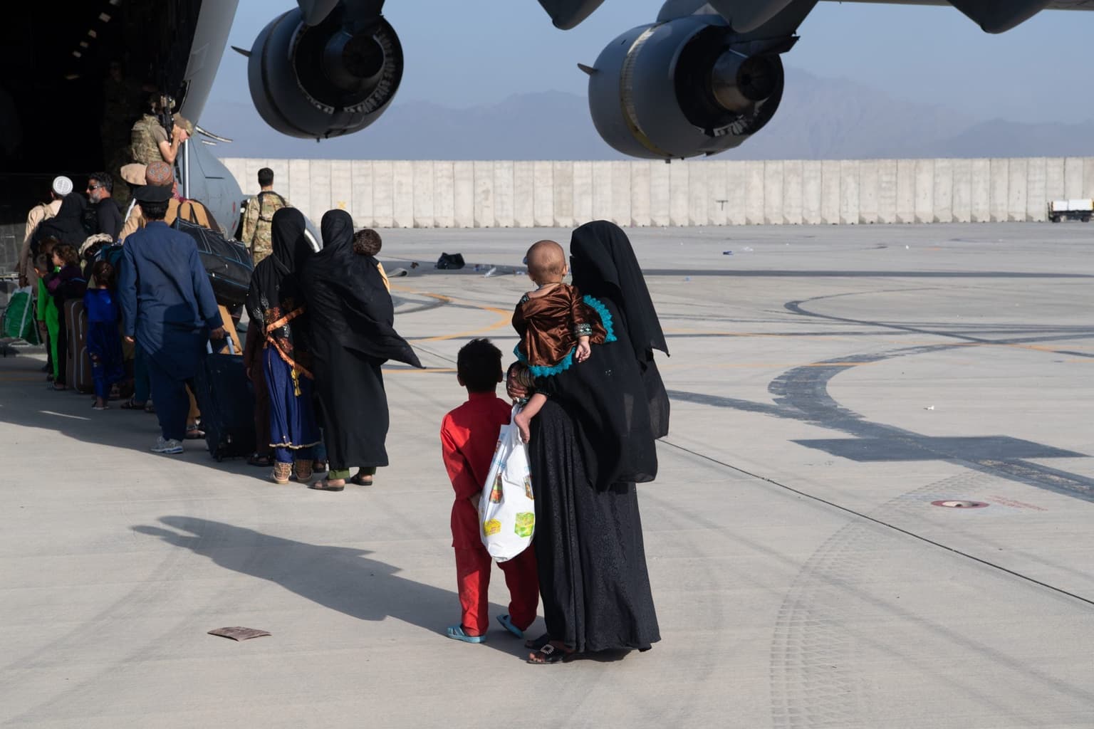 Baby lost in Kabul evacuation is reunited with family