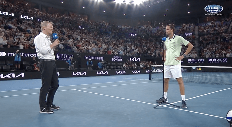 Daniil Medvedev booed mercilessly by Australian Open crowd during honest interview Daniil Medvedev booed mercilessly by Australian Open crowd during honest interview