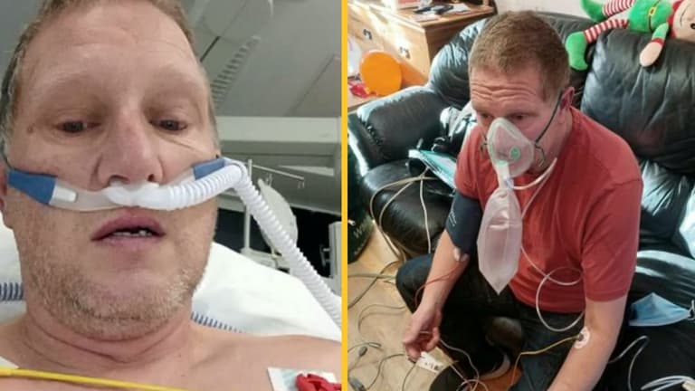 Anti-vaxxer begs for people to get jabs from ICU Anti-vaxxer begs for people to get jabs from ICU