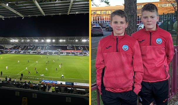 Swansea City youngster prevents fatal crash after mum faints at wheel Swansea City youngster prevents fatal crash after mum faints at wheel