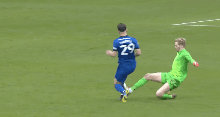 Caoimhin Kelleher somehow escapes red card during Liverpool vs Cardiff cup tie Caoimhin Kelleher somehow escapes red card during Liverpool vs Cardiff cup tie