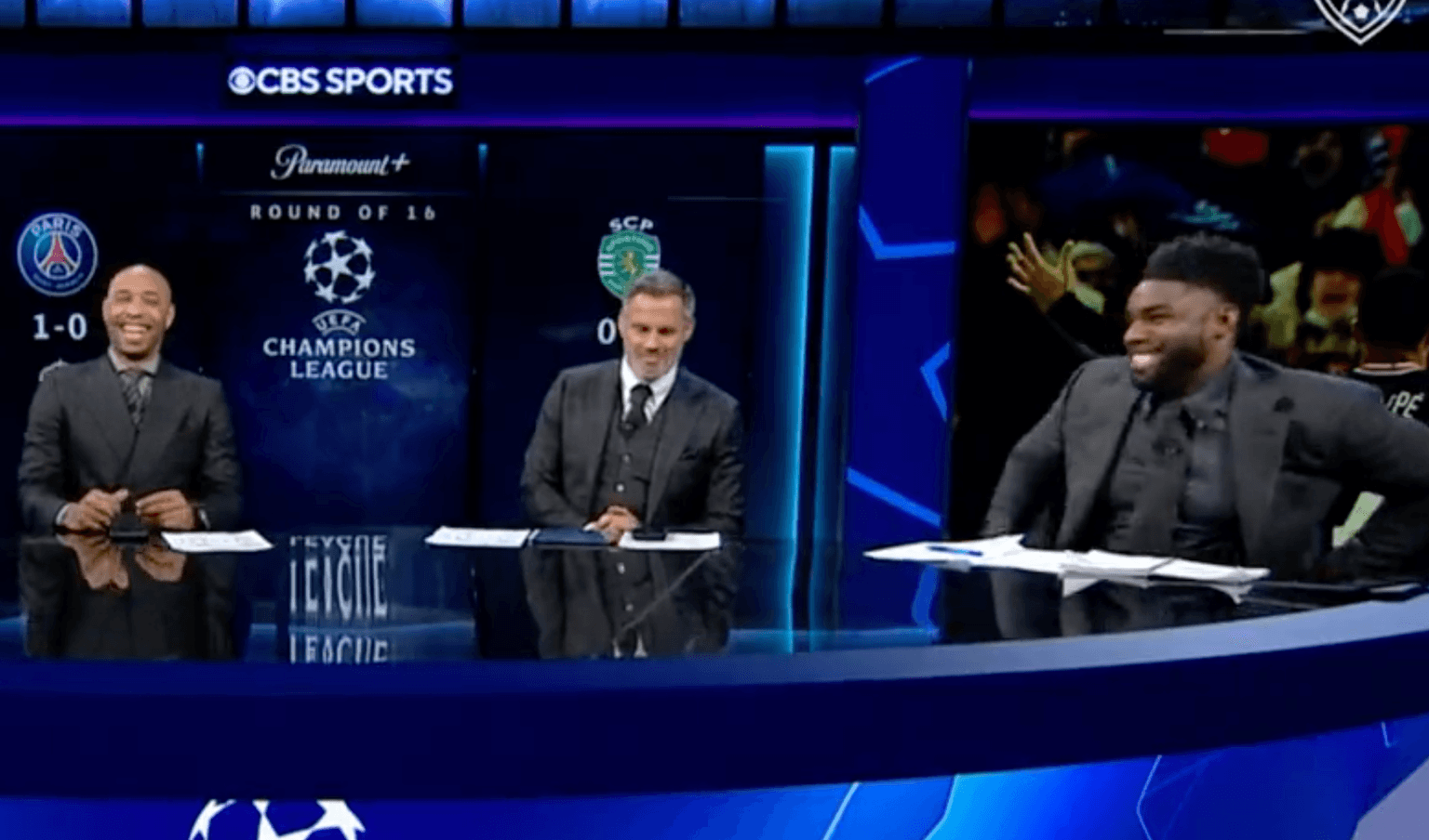 Henry, Carragher and Richards provide amazing reaction to late Mbappé winner
