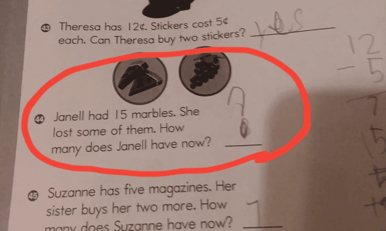 This eight-year-old’s maths homework question is baffling adults This eight-year-old’s maths homework question is baffling adults