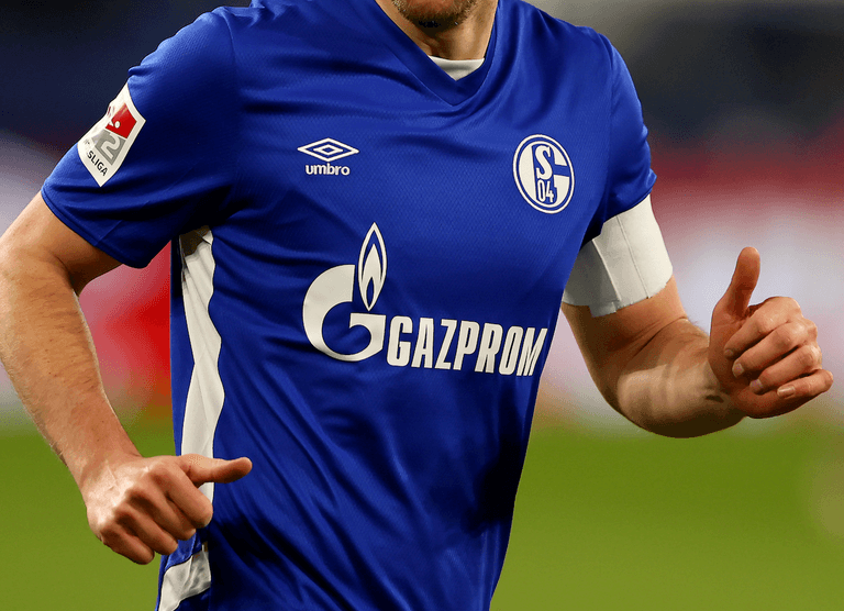 Schalke to remove Gazprom sponsorship from club shirts Schalke to remove Gazprom sponsorship from club shirts