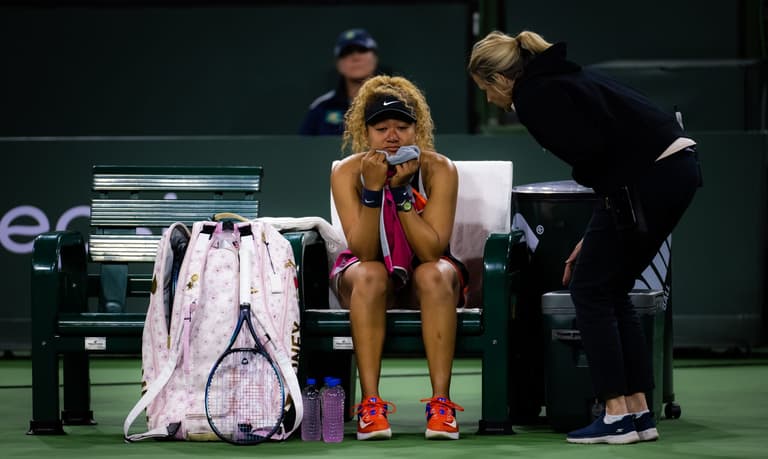 Naomi Osaka reduced to tears after being heckled by crowd Naomi Osaka reduced to tears after being heckled by crowd