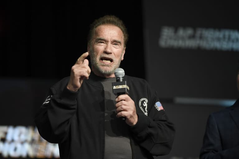 Arnold Schwarzenegger brings up ‘broken’ Nazi father in intense message to Russian soldiers Arnold Schwarzenegger brings up ‘broken’ Nazi father in intense message to Russian soldiers