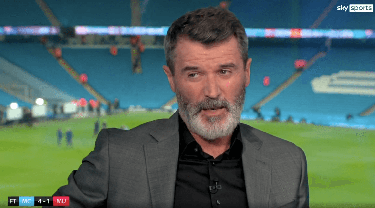 Roy Keane slams ‘shameful’ Man Utd for ‘giving up’ against Man City