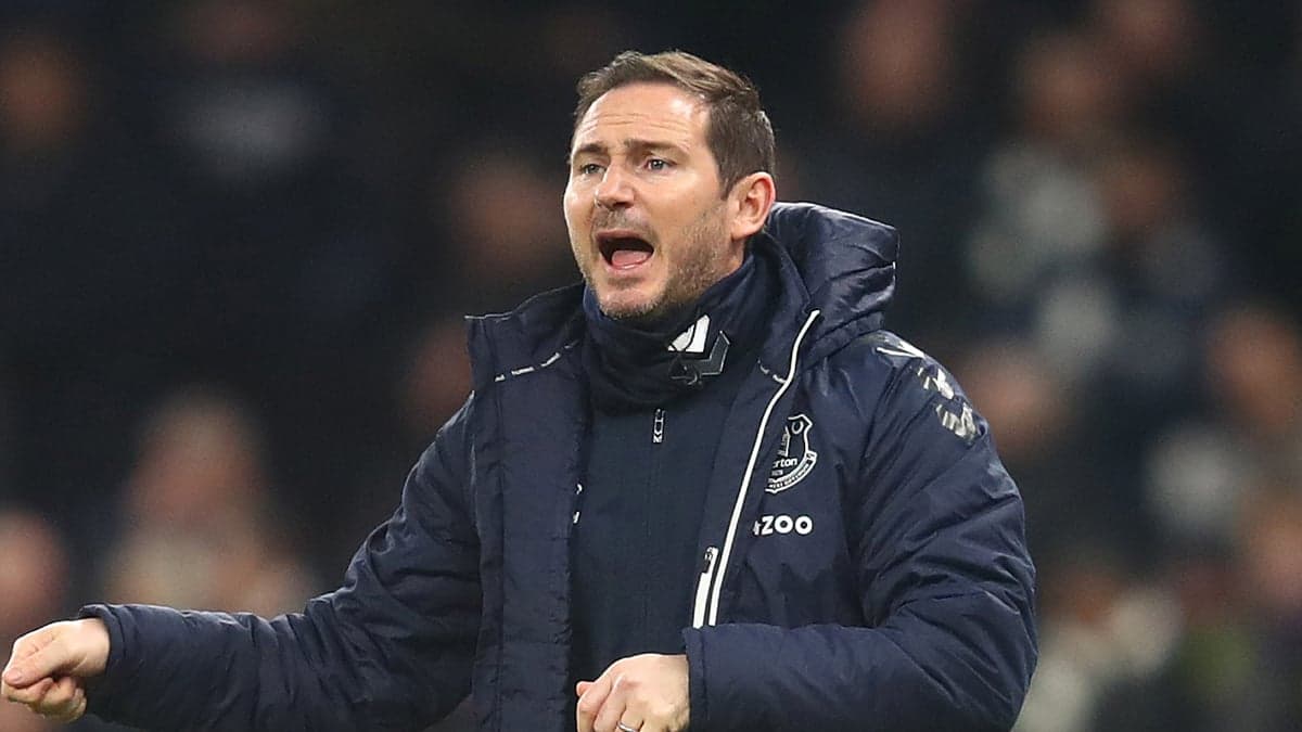 Everton fans calls for Lampard to be sacked and replaced by Steve Bruce
