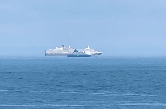 Lifeboats sent to P&O ferry with ‘mechanical issues’ in Irish sea