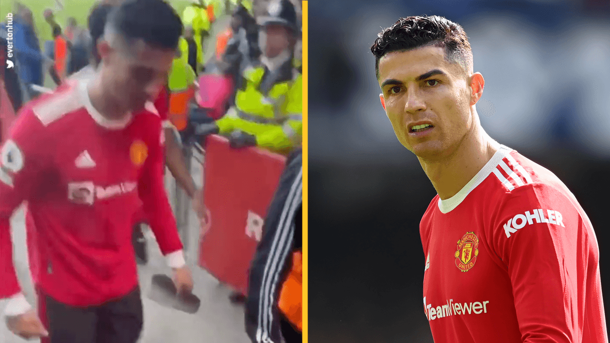 Boy who had phone smashed by Cristiano Ronaldo was attending first ever match