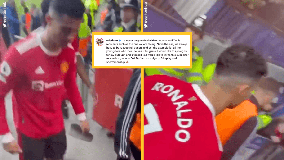Cristiano Ronaldo offers fan trip to Old Trafford as Merseyside police issue statement