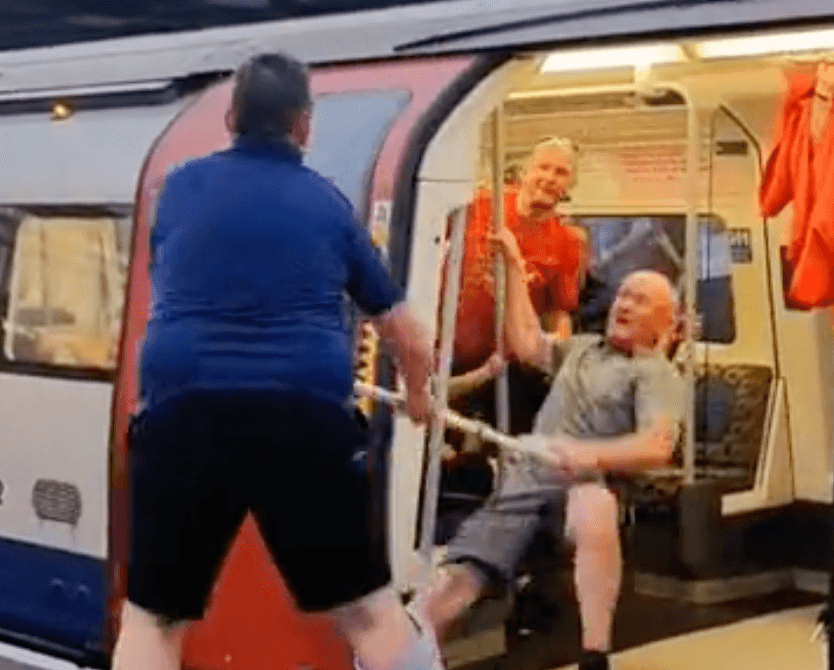 Liverpool and Chelsea fans go viral after bizarre FA Cup final confrontation