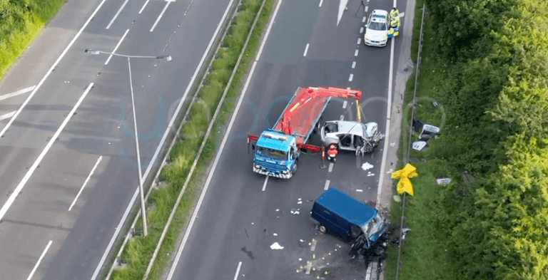 Boy 15, arrested and three dead after ‘stolen’ van drove wrong way down motorway and hit taxi Boy 15, arrested and three dead after ‘stolen’ van drove wrong way down motorway and hit taxi
