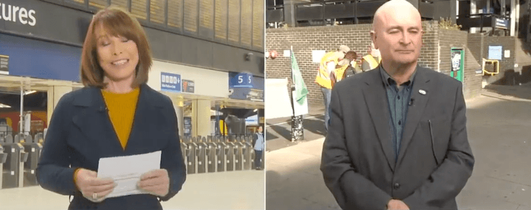 People are praising rail striker for ‘brilliant answer’ to Sky News’ questions about protests People are praising rail striker for ‘brilliant answer’ to Sky News’ questions about protests