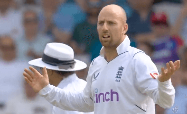 Jack Leach takes most bizarre wicket of all time in New Zealand Test Jack Leach takes most bizarre wicket of all time in New Zealand Test