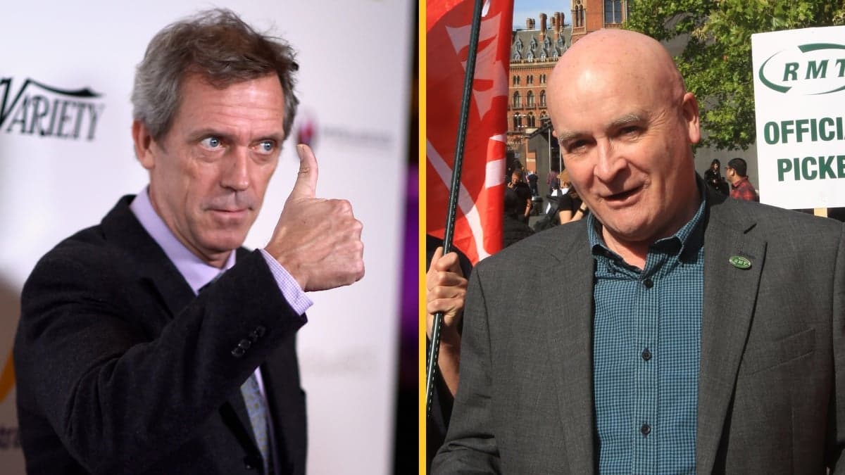 Mick Lynch ‘remarkable’ rail strike interviews win praise from Hugh Laurie, Rory Stewart and Martin Lewis