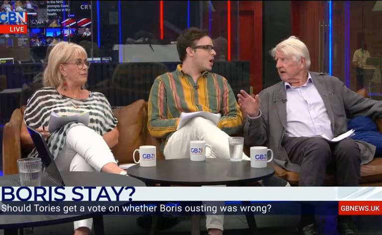 Stanley Johnson snaps after Boris is called ‘a liar’ live on TV Stanley Johnson snaps after Boris is called ‘a liar’ live on TV