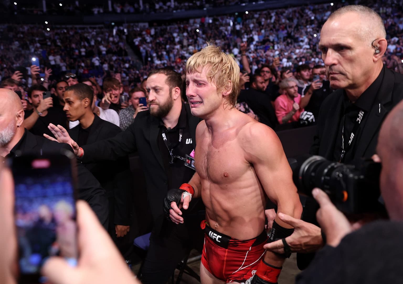 Paddy Pimblett: Number of men attending mental health club surges after UFC star’s speech on suicide