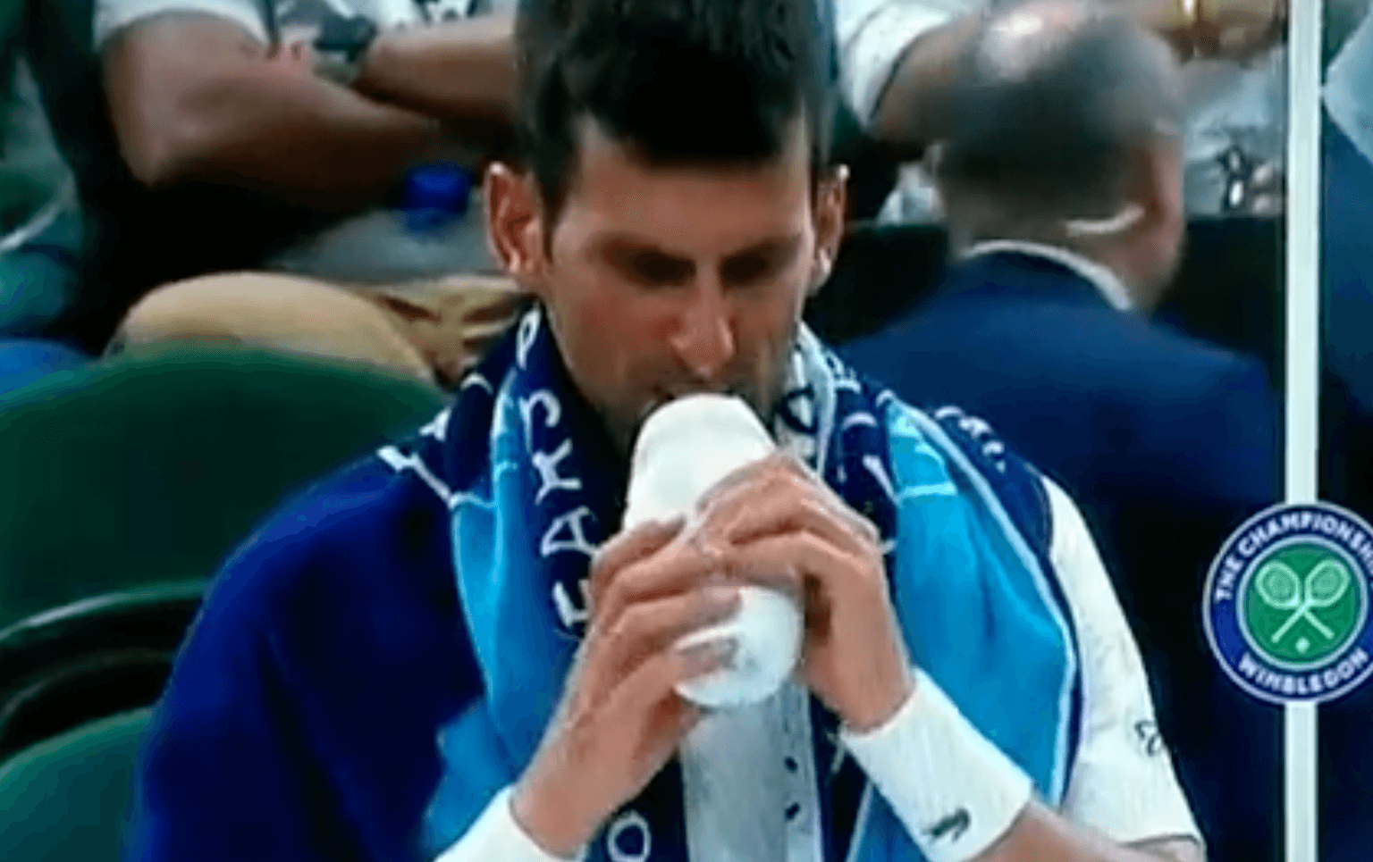 Novak Djokovic says he has ‘magic potion’ inside water bottle
