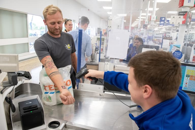 Watch: Man gets Tesco Clubcard tattooed on his arm to ensure he never forgets it Watch: Man gets Tesco Clubcard tattooed on his arm to ensure he never forgets it
