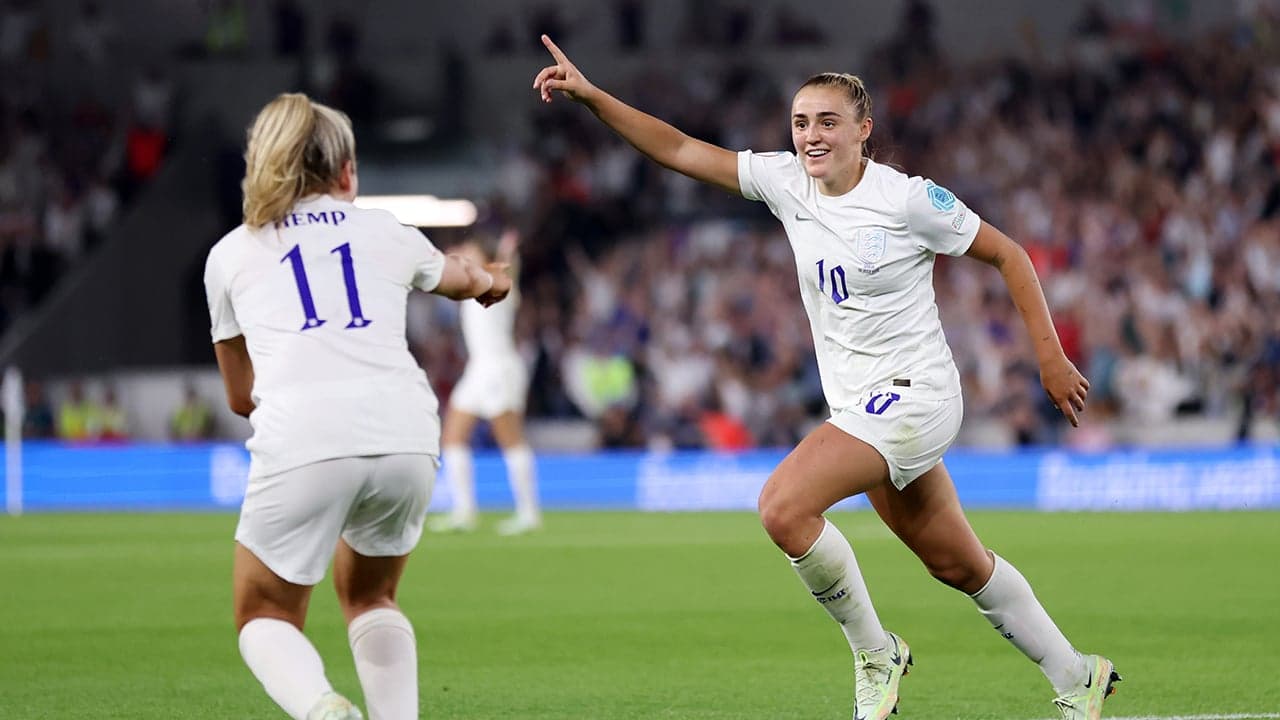 England progress to Euro 2022 semi-final thanks to Georgia Stanway stunner