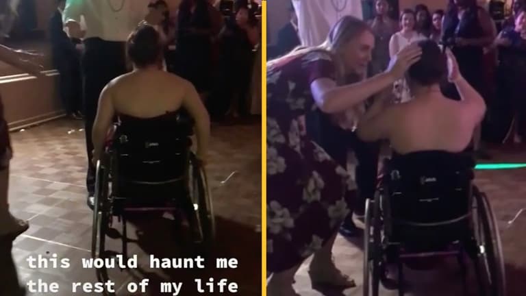 DJ slammed for playing cruel song for prom queen in wheelchair that he claimed was ‘perfect’ DJ slammed for playing cruel song for prom queen in wheelchair that he claimed was ‘perfect’