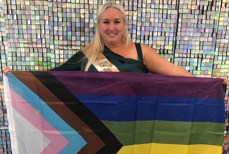 Forklift truck driver hopes to become the first lesbian Ms Great Britain Forklift truck driver hopes to become the first lesbian Ms Great Britain