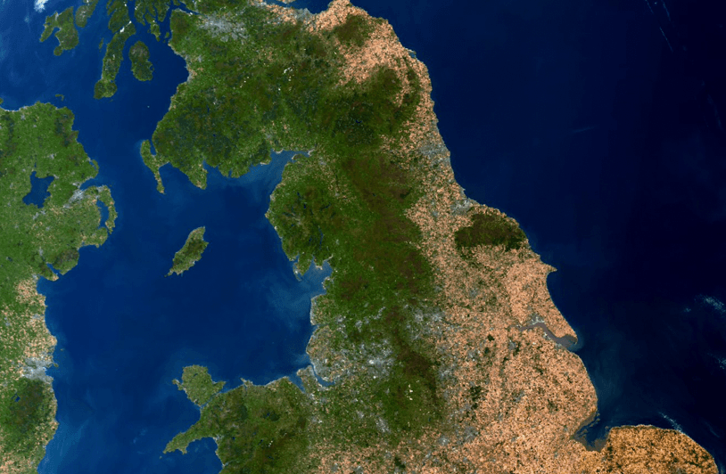 Map shows UK covered in yellow as Met Office warns of ‘scary’ heatwave