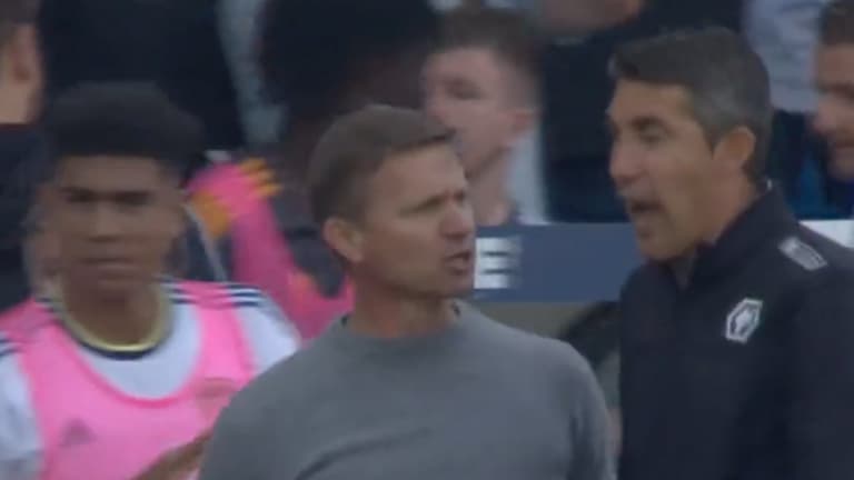 Jesse Marsch and Bruno Lage involved in heated altercation after full-time whistle