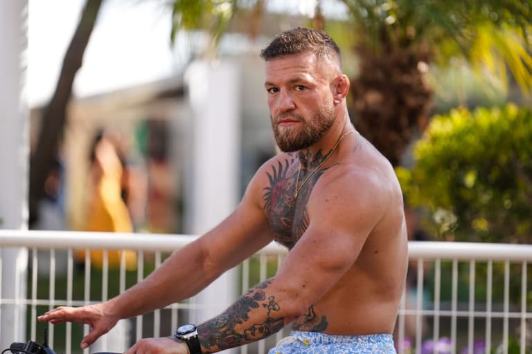 Conor McGregor says he’d love to ‘boot that little g**p Hasbulla over a goal post’